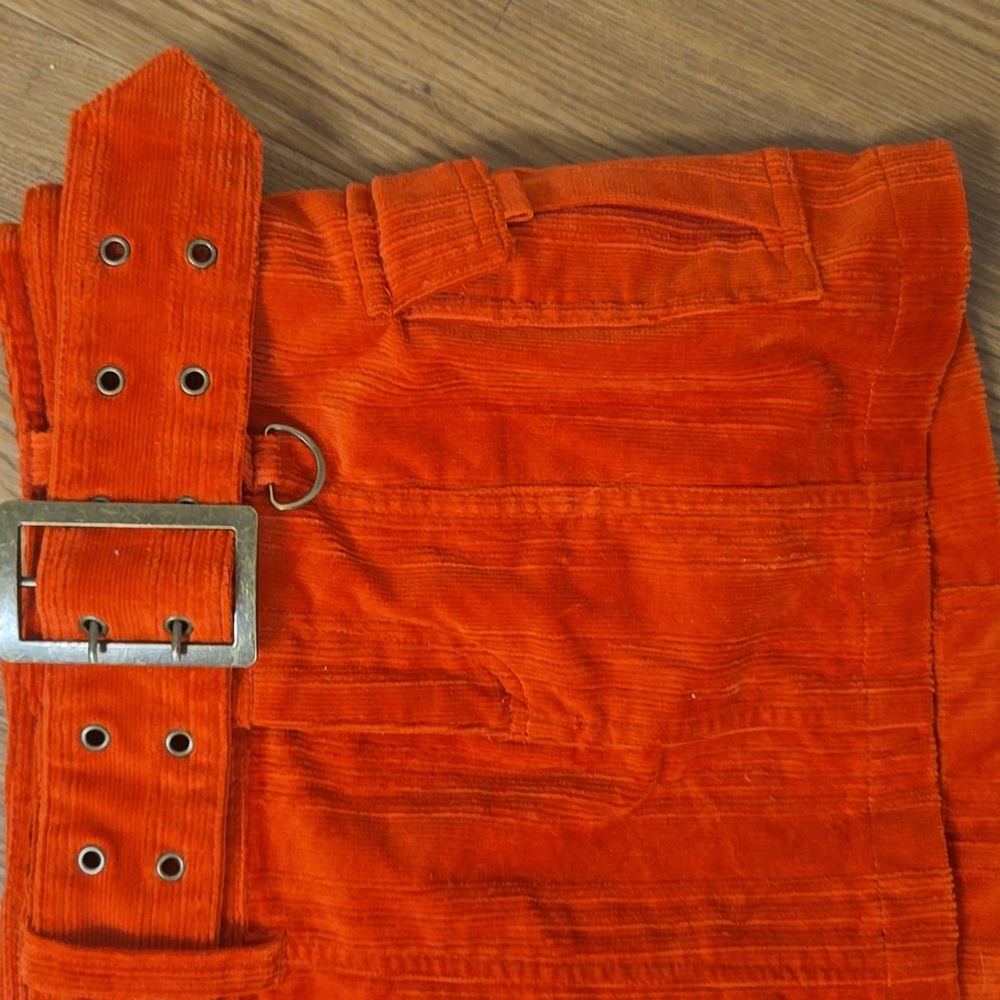 Urban Outfitters Joan Corderoy Mini Belted Skirt - Picture 5 of 6